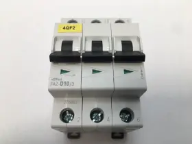 Faz-d10 Eaton Faz-d10/3 Fazd10/3 Circuit Breaker Faz D10/3 D10 3 #3