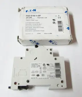Faz-d16 Eaton Faz-d16/1-sp Miniature Circuit Breaker New