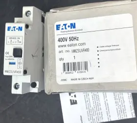 Wmzsuvr400 Eaton Circuit Breaker Undervoltage Trip 400v Single-pole Sp Unused