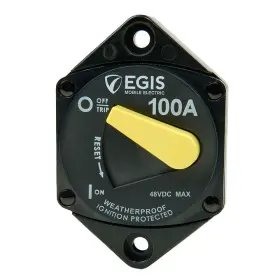 4707-100 Egis Mobile Electric 100a Panel Mount 87 Series Circuit Breaker Upc 850053879081