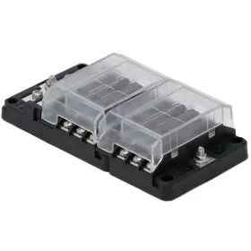 8500351 Egis Mobile Electric 8026 Rt Fuse Block 12 Position With Ground And Led Indication Upc