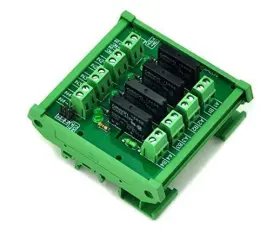 G3mb-202p Electronics-salon D-250t Din Rail Mount Dc-ac 2amp Solid Dc24v 4 Channels