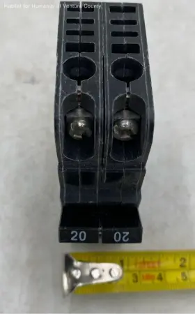 Federal Pacific 662324117781 American/federal Circuit Breaker 2 Pole 20 Amp Thin Series #3