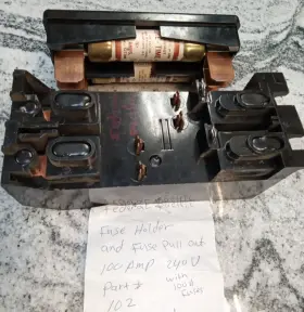 F30591z Federal Pacific F30591 Fpe/ Fuse Holder& Pull Out/102/f30591z /100a/ 240v/w/ 100a Fuses/use L144 #2