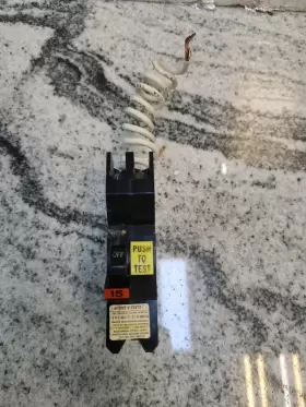 Nagf15 Federal Pacific 15 Amp 1 Pole 15a Fpe Gfci Ground Fault Circuit Breaker 18d3
