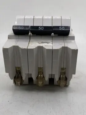 Nb3p50 Federal Pacific Pioneer Stab-lok Circuit Breaker 50 Amp 3 Pole #2
