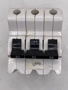 Nb3p50 Federal Pacific Pioneer Stab-lok Circuit Breaker 50 Amp 3 Pole