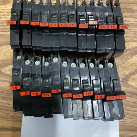 Nc-ni115 Federal Pacific Ncni115 Lot Of 23 Stab-loc 15a 1p Used #3