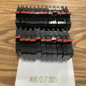 Nc-ni115 Federal Pacific Ncni115 Lot Of 23 Stab-loc 15a 1p Used