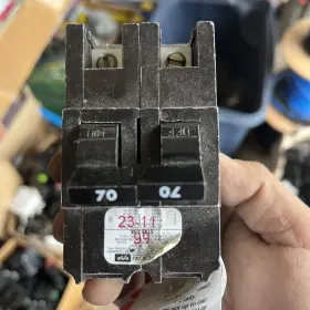 Na270 Federal Pacific Pioneer 70a Stab-lok 2 Pole Fpe 70 Amp Inch Na Breaker Ave