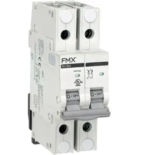 16a-fmx-2p Fmx 16a/480v 5kva 2-pole B Curve Breaker Reliable Circuit Protection