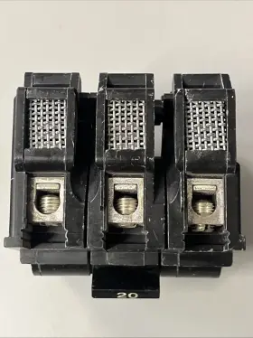 Na320 Fpe American 3 Pole 20 Amp 240 Vac Hacr Circuit Breaker New Take Out Working #3