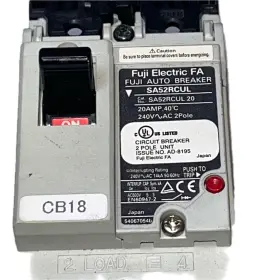 Fuji Electric Sa52rcul Circuit Breaker #3