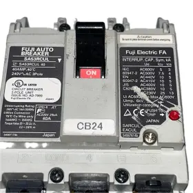 Fuji Electric Sa53rcul Circuit Breaker