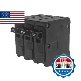 B0czrqtzxn Fxsmgdy Q3100 Circuit Breaker 3 Pole 100-amp 120/240v Siemens Eq Eql S