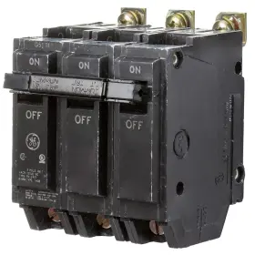 B00ecknkuq Ge Abb Tey/q-line Thqb32040 3-pole 40a 240v Miniature Circuit Breaker