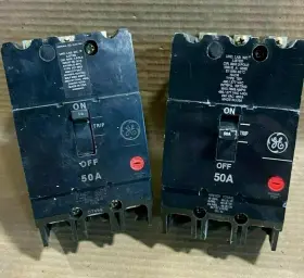 Tey350 Ge General Electric Tey 3 Pole 50 Amp 480/277v Circuit Breaker
