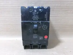 Tey360 Ge General Electric Tey 3 Pole 60 Amp 480/277v Circuit Breaker Flawed