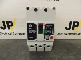 Teyh3020b Ge General Electric Teyh 3 Pole 20 Amp 480/277v Circuit Breaker