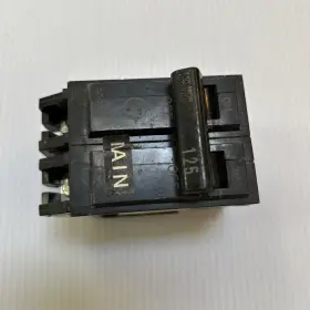 Thmb125cp Ge Type Thmb 125 Amp Double Pole 240 Volt Circuit Breaker Tested #2