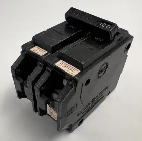 Thqal21100 Ge Thqal2100 100 Amp 2 Pole Type Thqal Main Breaker