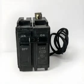 Thqb1120st1 Ge General Electric 1 Pole 20 Amp 120/240v Circuit Breaker W Shunt