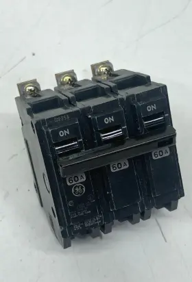 Ge Thqb32060 60 Amp 3 Pole Bolt On Circuit Breaker