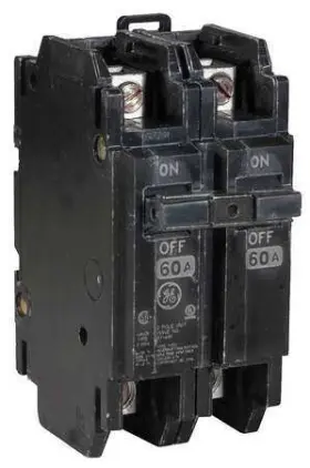 Thqc2160wl Ge Circuit Breaker 60a 120/240v 2p 6axu5 #2