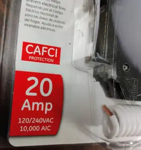 Thql1120afp2 Ge Circuit Breaker Afci 20 Amp 120/240v 1-pole New In Packaging #2