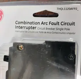 Thql1120afp2 Ge Circuit Breaker Afci 20 Amp 120/240v 1-pole New In Packaging #3