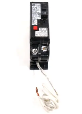 Thql1120df Ge Dual Function Circuit Breaker Afci Arc Gfci Ground Fault 20amp