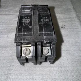 Thql21125 Ge General Electric 2 Pole 125 Amp Type Thql Plug In Circuit Breaker #2