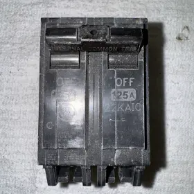 Thql21125 Ge General Electric 2 Pole 125 Amp Type Thql Plug In Circuit Breaker