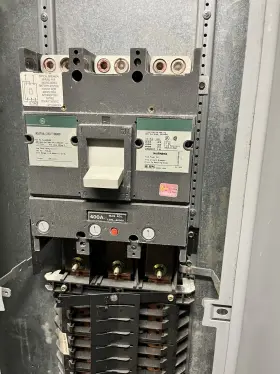 Tjj436400 Ge - Ind. Circuit Breaker With 400a Trip Unit 3 Pole/600 Vac/400a