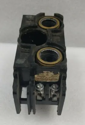 Trc3l Ge Ge/ Trc3l/ Trc 3l /fuse Block For 2 15amp / 1 Blank Fustat Fuses/use Gf12 #3