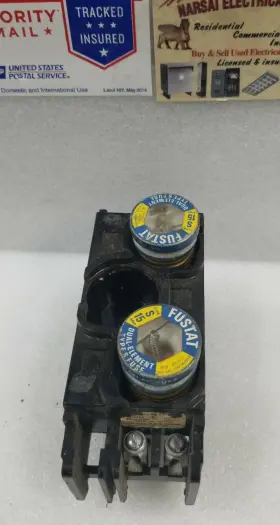 Trc3l Ge Ge/ Trc3l/ Trc 3l /fuse Block For 2 15amp / 1 Blank Fustat Fuses/use Gf12