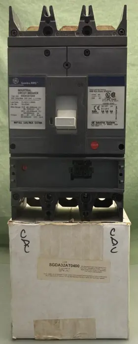 Sgda32at0400 General Electric 3 Pole 240v 400 A Circuit Breaker