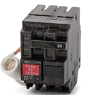 Thql2130gf1 General Electric Thql2130 30 Amp 2 Pole 120 Volt Ground Fault Circuit Breaker