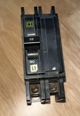 Cbk2pd240vc030s Goodman Cbk2pd240va030s 2 Pole 30 Amp Breaker Used #3