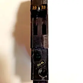 Rc38-50 Gte Sylvania Zinsco 50 Amp 2 Pole Breaker Type Rc38 Thin 220/240 Volt #3