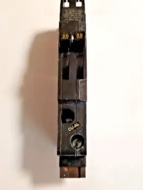Rc38-50 Gte Sylvania Zinsco 50 Amp 2 Pole Breaker Type Rc38 Thin 220/240 Volt