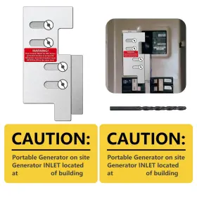 Hfdchbs 717181938823 Generator Interlock Kit Compatible With Eaton Or Cutler Hammer Vertical Throw