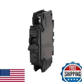 B0fjyb6ng1 Hiitio Ac Mini Circuit Breaker 20a 120/240v 1-pole Din Rail Mount Ul489