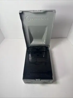 Hqrp 8877722712223 Cambridge Fused A/c Disconnect Switch Pull Out Metal 120/240vac 30amp 1-phase