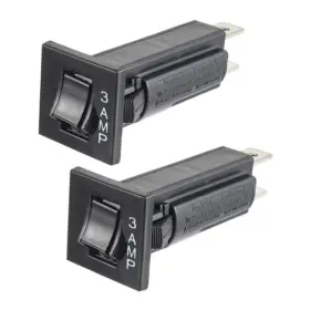 W28-xq1a-3 Huarew Ryx-w283a Thermal Circuit Breaker Fuse 3 Amp 125/250vac 50/60hz 32vdc W28 3a