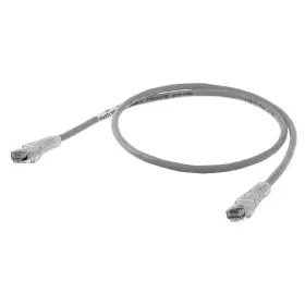 Hc6gy15 Hubbell Premise Wiring Patch Cord Cat 6 Clear Boot Gray 15 Ft