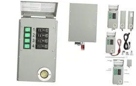 15amps Huntkey Usa Inc Ngts4 Nature S Generator Power Transfer Switch Kit 4 Circuits Indoor Manual