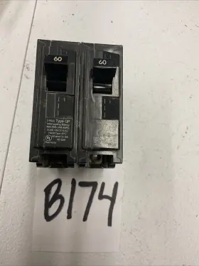 Qp260 Ite Circuit Breaker Type 60a 2 Pole Missing Screw- Ecs