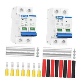 Jtdc500v Jotta Mini Dc Circuit Breaker 2 Pole 500v 20 Amp Isolator For Solar Pv