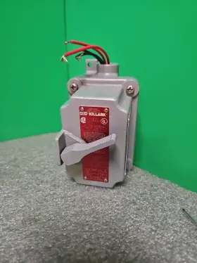 Fxsx12 Killark Manual Motor Switch Hazloc 230/575 V 2 / 3 Hp 1 Ph New #2